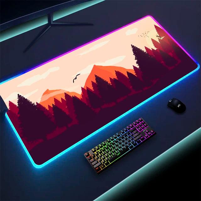 Non-slip RGB Gaming Pad - Emporium WRJJ