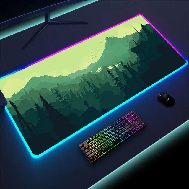 Non-slip RGB Gaming Pad - Emporium WRJJ