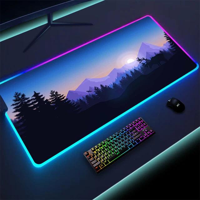 Non-slip RGB Gaming Pad - Emporium WRJJ