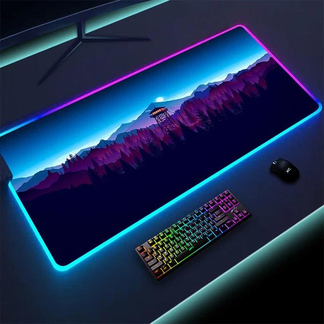 Non-slip RGB Gaming Pad - Emporium WRJJ