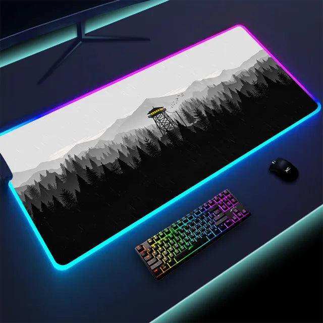 Non-slip RGB Gaming Pad - Emporium WRJJ