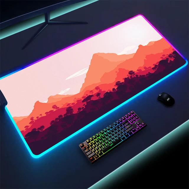 Non-slip RGB Gaming Pad - Emporium WRJJ