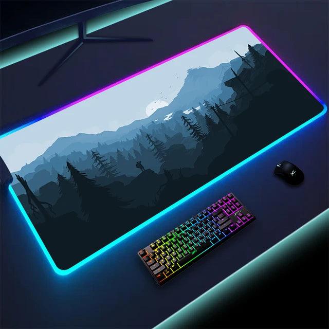 Non-slip RGB Gaming Pad - Emporium WRJJ