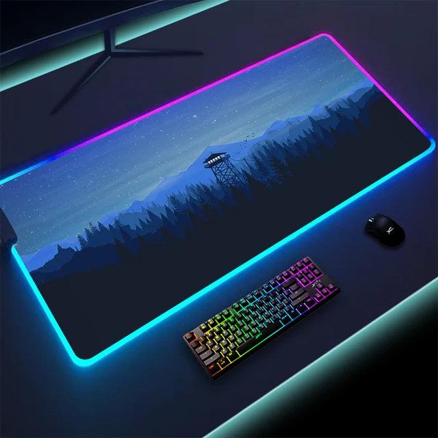 Non-slip RGB Gaming Pad - Emporium WRJJ