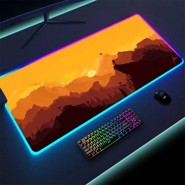 Non-slip RGB Gaming Pad - Emporium WRJJ