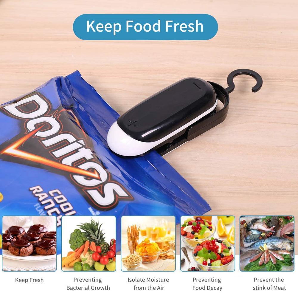 Portable Mini Bag Sealer Food Vacuum - Emporium WRJJ