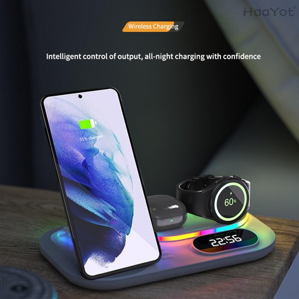 RGB Wireless Charger Dock - Emporium WRJJ