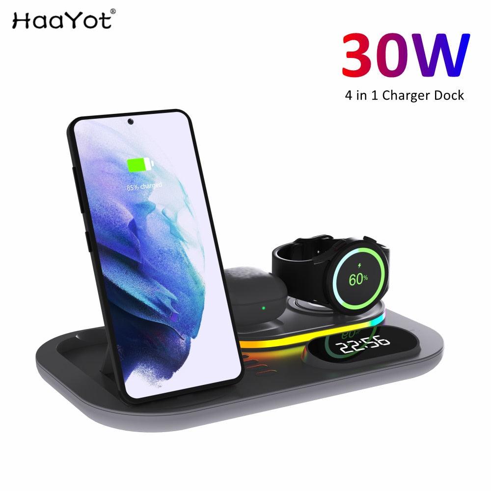 RGB Wireless Charger Dock - Emporium WRJJ