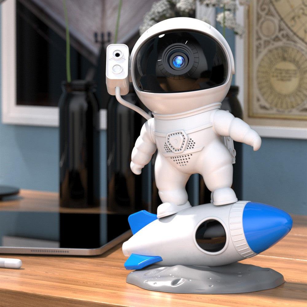 Rocket Astronaut Galaxy Starry Sky Projector Lamp Desktop - Emporium WRJJ