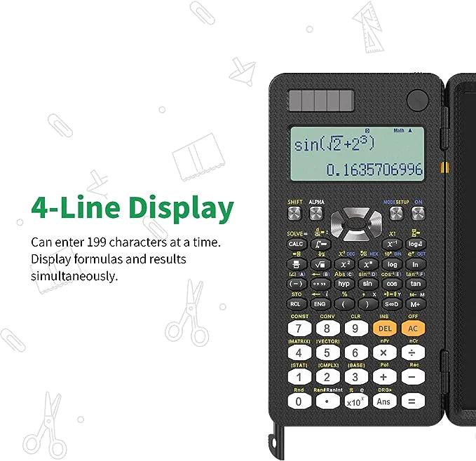 Scientific Calculator with Notepad - Emporium WRJJ