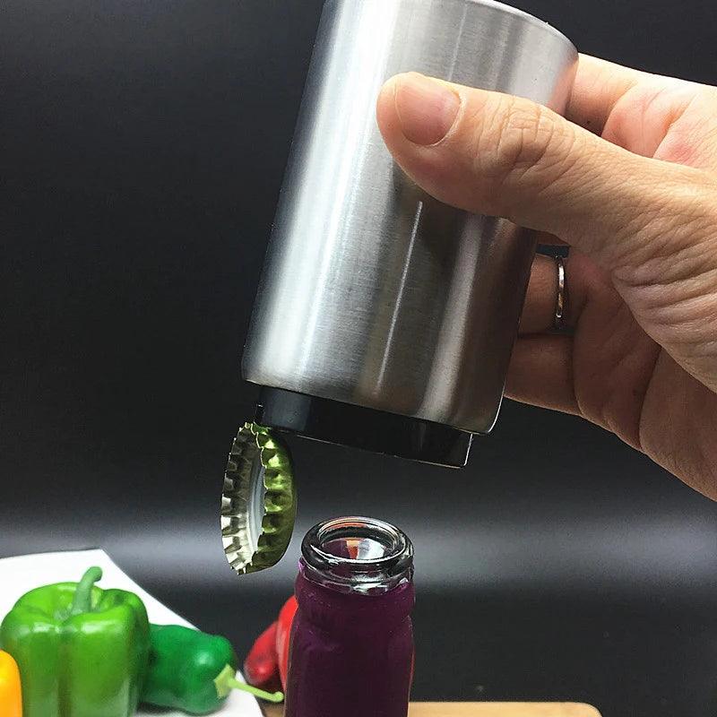 Stainless Steel Automatic Bottle Opener - Emporium WRJJ