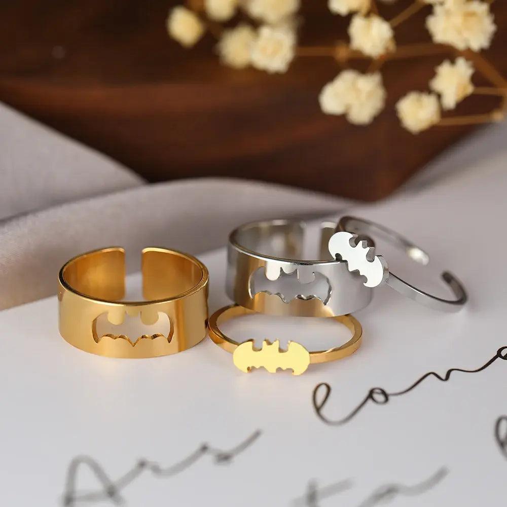 Stainless Steel Couple Rings - Emporium WRJJ