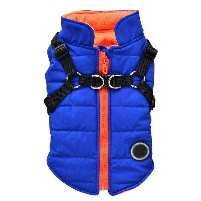 Waterproof Pet Coat With Harness - Emporium WRJJ