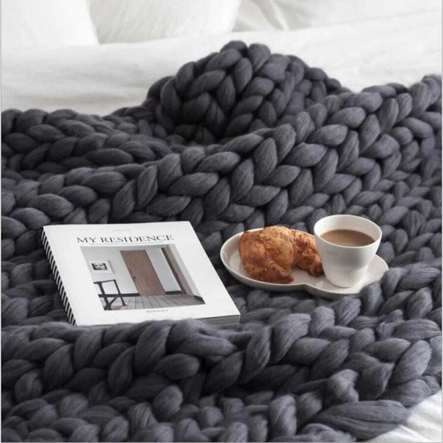 Zen Weighted Knitted Blanket - Emporium WRJJ