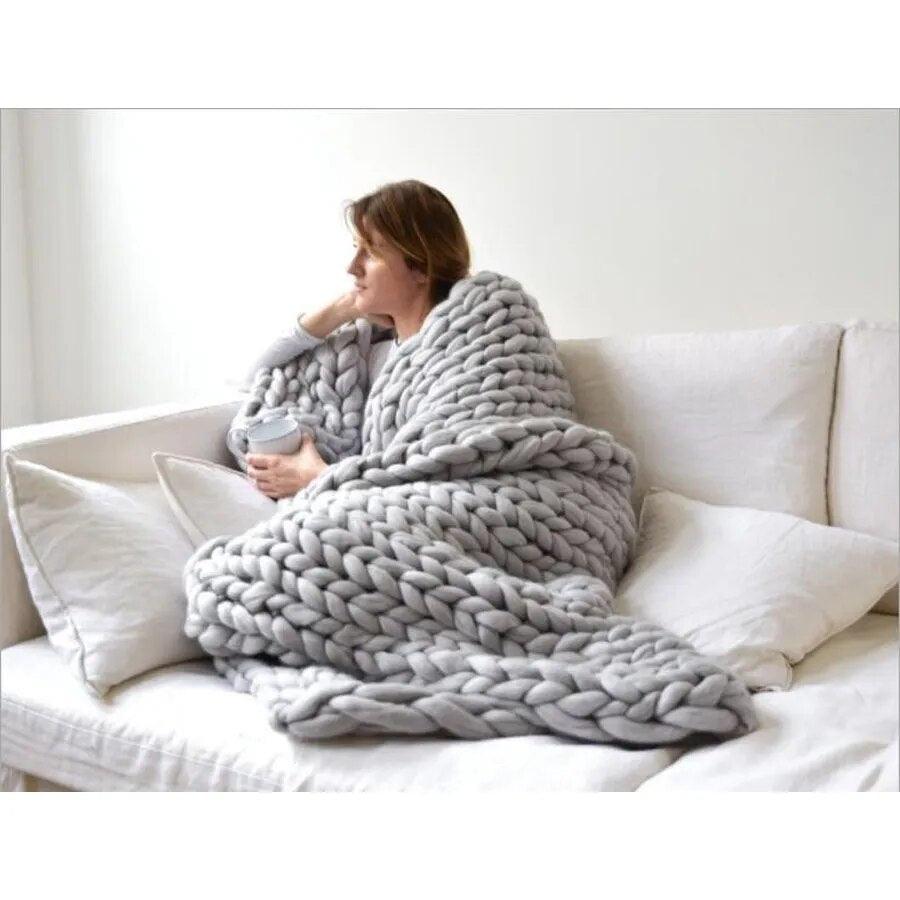 Zen Weighted Knitted Blanket - Emporium WRJJ