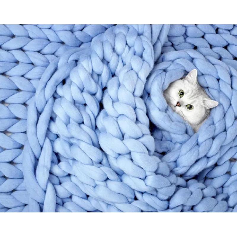 Zen Weighted Knitted Blanket - Emporium WRJJ